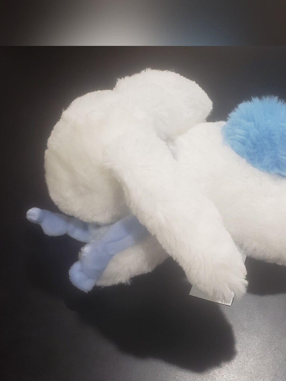 Doudou et Compagnie Plush Bunny Rabbit Lapin Bonbon Baby Toy Paris Blue 23cm